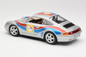 Porsche 911 993 Carrera Cup #1 1993 Bburago 1:18 3050-M2 Kovina – slika 7 od 8