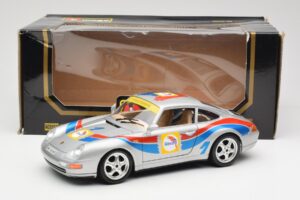 Porsche 911 993 Carrera Cup #1 1993 Bburago 1:18 3050-M2 Kovina – slika 8 od 8