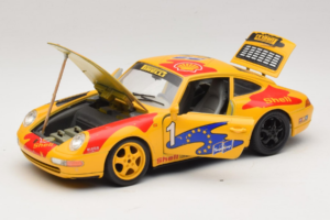 Porsche 911 993 Carrera Cup #1 1993 Bburago 1:18 3050-P1 Kovina – slika 2 od 8