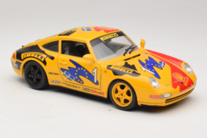 Porsche 911 993 Carrera Cup #1 1993 Bburago 1:18 3050-P1 Kovina – slika 6 od 8
