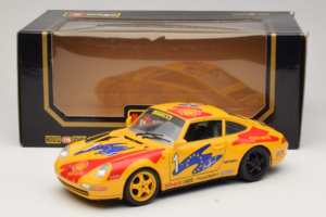 Porsche 911 993 Carrera Cup #1 1993 Bburago 1:18 3050-P1 Kovina – slika 8 od 8