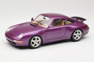 Porsche 911 993 Carrera Vijoličen Bburago 1:18 3060-M2 Kovina
