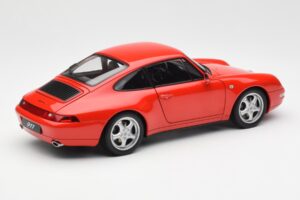 Porsche 911 993 Carrera Rdeč AUTOart 1:18 78132 Kovina – slika 3 od 8