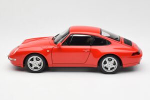 Porsche 911 993 Carrera Rdeč AUTOart 1:18 78132 Kovina – slika 4 od 8