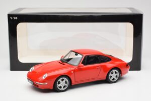 Porsche 911 993 Carrera Rdeč AUTOart 1:18 78132 Kovina – slika 8 od 8