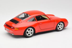 Porsche 911 993 Carrera Rdeč Bburago 1:18 3050 Kovina – slika 3 od 8