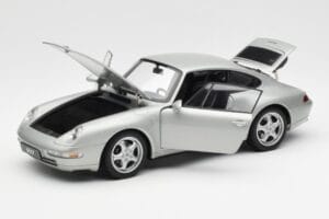 Porsche 911 993 Carrera Srebrna AUTOart 1:18 78131 Kovina – slika 2 od 8