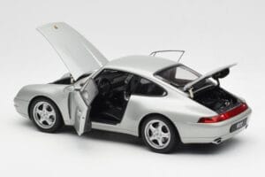 Porsche 911 993 Carrera Srebrna AUTOart 1:18 78131 Kovina – slika 5 od 8