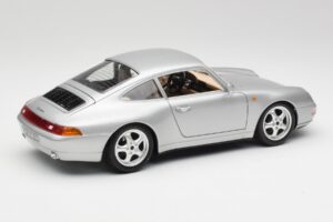 Porsche 911 993 Carrera Srebrn Bburago 1:18 3050-M1 Kovina – slika 5 od 8
