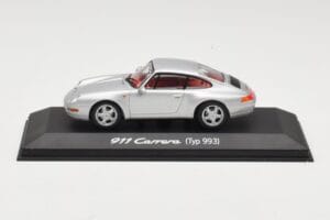 Porsche 911 993 Carrera Srebrna Minichamps 1:43 WAP02003597 Kovina