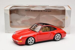 Porsche 911 993 Carrera Targa Rdeč UT Models 1:18 27821 Kovina – slika 8 od 8