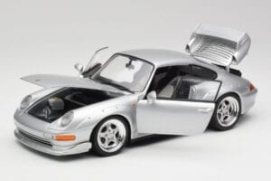 Porsche 911 993 GT2 Arctic Srebrna Metalik UT Models 1:18 27831 Kovina – slika 2 od 8
