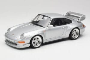 Porsche 911 993 GT2 Arctic Srebrna Metalik UT Models 1:18 27831 Kovina