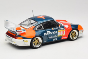 Porsche 911 993 GT2 #10 de Orleans / Saldana BPR Global GT Series 1996 UT Models 1:18 39632 Kovina – slika 3 od 8