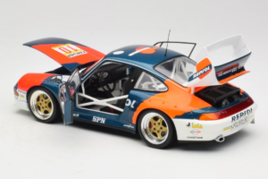 Porsche 911 993 GT2 #10 de Orleans / Saldana BPR Global GT Series 1996 UT Models 1:18 39632 Kovina – slika 5 od 8