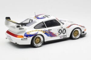 Porsche 911 993 GT2 #90 Vert / Franco / K. Koen Daytona 24 Hours 1998 UT Models 1:18 39813 Kovina – slika 3 od 8