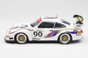 Porsche 911 993 GT2 #90 Vert / Franco / K. Koen Daytona 24 Hours 1998 UT Models 1:18 39813 Kovina – slika 4 od 8