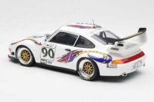 Porsche 911 993 GT2 #90 Vert / Franco / K. Koen Daytona 24 Hours 1998 UT Models 1:18 39813 Kovina – slika 7 od 8