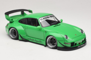 Porsche 911 993 RWB Zelen Gun Grey Wheels AUTOart 1:18 78151 Kompozit – slika 6 od 8