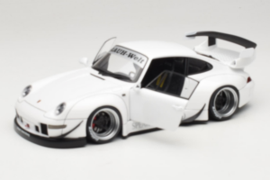 Porsche 911 993 RWB Bel Gun Grey Wheels AUTOart 1:18 78150 Kompozit – slika 2 od 8