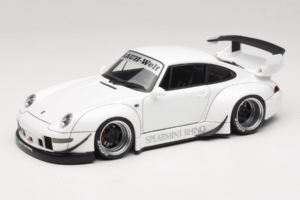 Porsche 911 993 RWB Bel Gun Grey Wheels AUTOart 1:18 78150 Kompozit