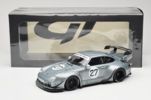 Porsche 911 993 RWB Yuiitsumuni Srebrna GT Spirit 1:18 GT522 Smola – slika 6 od 6