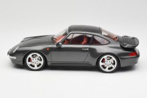 Porsche 911 993 Turbo Siv GT Spirit 1:18 GT051 Smola – slika 3 od 6