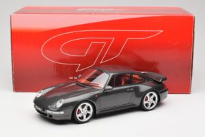 Porsche 911 993 Turbo Siv GT Spirit 1:18 GT051 Smola – slika 6 od 6