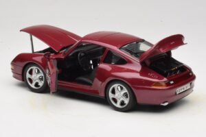 Porsche 911 993 Turbo Rdeč Anson 1:18 30320-W Kovina – slika 5 od 8