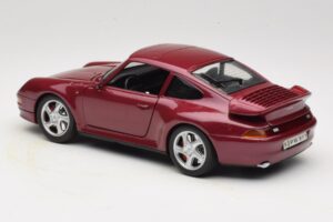 Porsche 911 993 Turbo Rdeč Anson 1:18 30320-W Kovina – slika 7 od 8