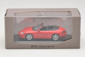 Porsche 911 996 Carrera 4S Kabriolet Rdeč Minichamps 1:43 400062831 Kovina – slika 4 od 4
