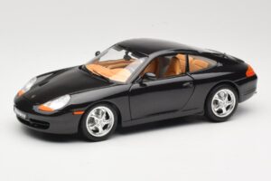 Porsche 911 996 Carrera Črn Bburago 1:18 3385-M2 Kovina