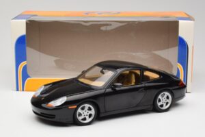 Porsche 911 996 Carrera Črn Gate 1:18 1043 Kovina – slika 8 od 8