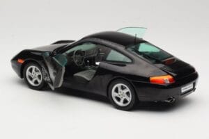 Porsche 911 996 Carrera Črn Sun Star 1:18 1202 Kovina – slika 5 od 8