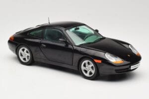 Porsche 911 996 Carrera Črn Sun Star 1:18 1202 Kovina – slika 6 od 8