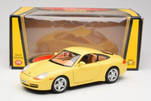Porsche 911 996 Carrera Rumen Bburago 1:18 30085-M1 Kovina – slika 8 od 8