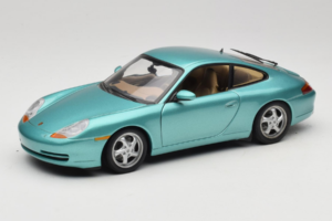 Porsche 911 996 Green Metallic UT Models 1:18 27901 Kovina