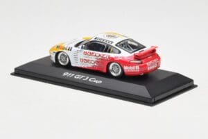 Porsche 911 996 GT3 Cup #1 M. Becker Carrera Cup 2003 Minichamps 1:43 WAP02007210 Kovina – slika 3 od 4