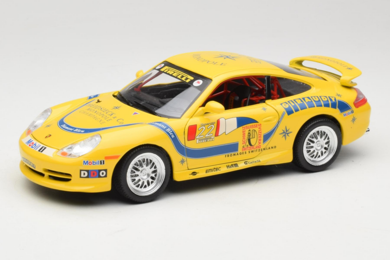 Porsche 911 996 GT3 Cup #22 Bburago 1:18 3395 Kovina