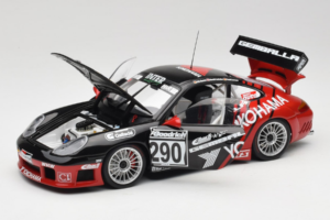 Porsche 911 996 GT3 RS #290 N. Bartels / H. Jacksties / F. Lorenzo Yokohama 24 Hours of Nurburgring 2003 AUTOart 1:18 80372 K – slika 2 od 8
