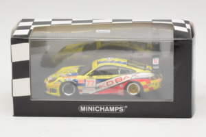 Porsche 911 GT3 RS #77 Konopka / McCormick 12 Hours of Sebring 2007 Minichamps 1:43 400076977 Kovina – slika 5 od 5