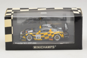 Porsche 911 996 GT3 RS #83 Rosa / Babini 24 Hours of Le Mans 2001 Minichamps 1:43 400016983 Kovina – slika 4 od 4