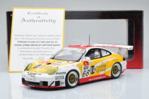 Porsche 911 996 GT3 RSR #68 M. Marsh FIA GT Zhuhai 2005 AUTOart 1:18 80582 Kovina – slika 8 od 8