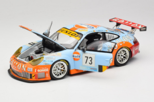 Porsche 911 996 GT3 RSR #73 Y. Lambert / C. Lefort / R. Iannetta 24 Hours of Le Mans 2006 Minichamps 1:18 100066473 Kovina – slika 2 od 8