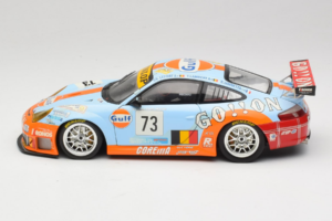 Porsche 911 996 GT3 RSR #73 Y. Lambert / C. Lefort / R. Iannetta 24 Hours of Le Mans 2006 Minichamps 1:18 100066473 Kovina – slika 4 od 8