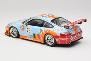 Porsche 911 996 GT3 RSR #73 Y. Lambert / C. Lefort / R. Iannetta 24 Hours of Le Mans 2006 Minichamps 1:18 100066473 Kovina – slika 7 od 8