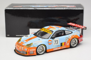 Porsche 911 996 GT3 RSR #73 Y. Lambert / C. Lefort / R. Iannetta 24 Hours of Le Mans 2006 Minichamps 1:18 100066473 Kovina – slika 8 od 8
