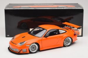 Porsche 911 996 GT3 RSR Oranžna ALMS 2004 Minichamps 1:18 100046402 Kovina – slika 8 od 8