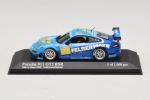 Porsche 911 GT3 R #77 M. Lieb / R. Lietz / W. Henzler 24 Hours of Le Mans 2009 Minichamps 1:43 400096977 Kovina