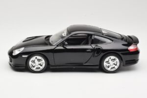 Porsche 911 996 Turbo Črn Bburago 1:18 18-12030 Kovina – slika 4 od 8